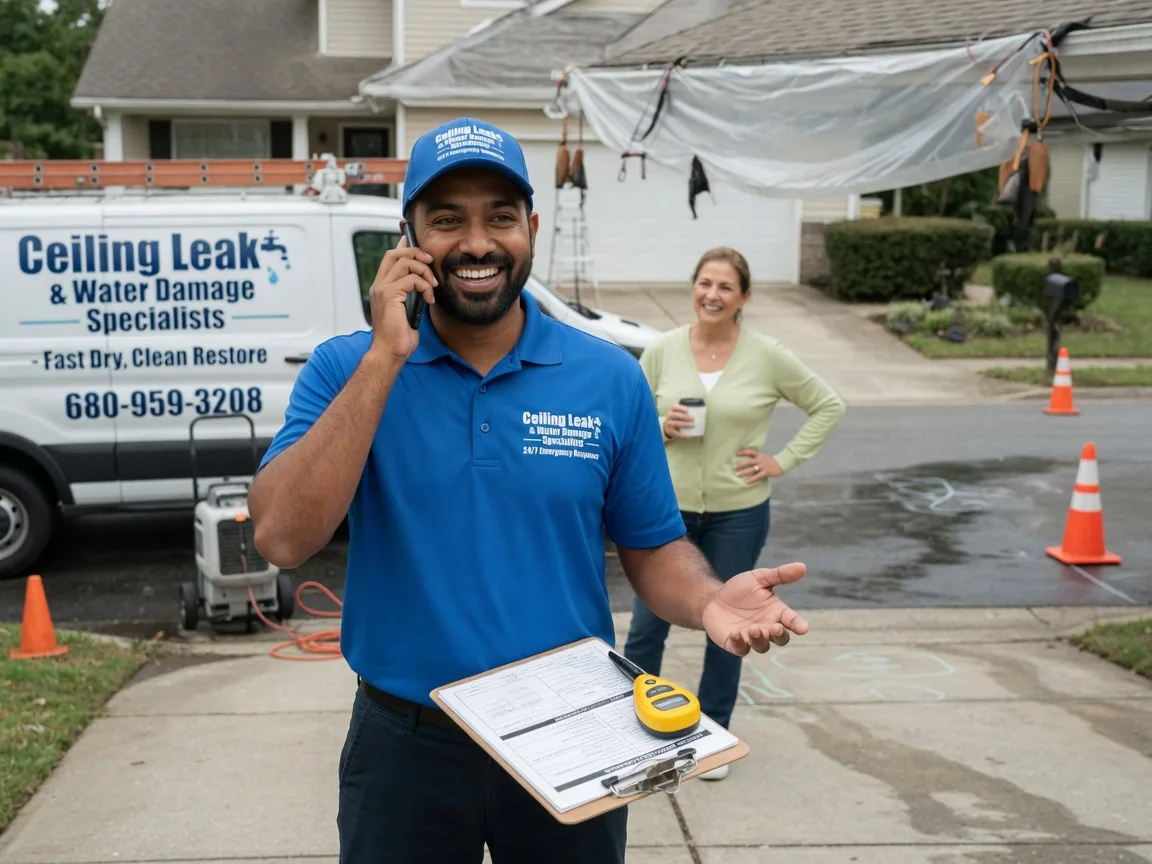 Ceiling Leak Cleanup Wilkesville, OH FAQs